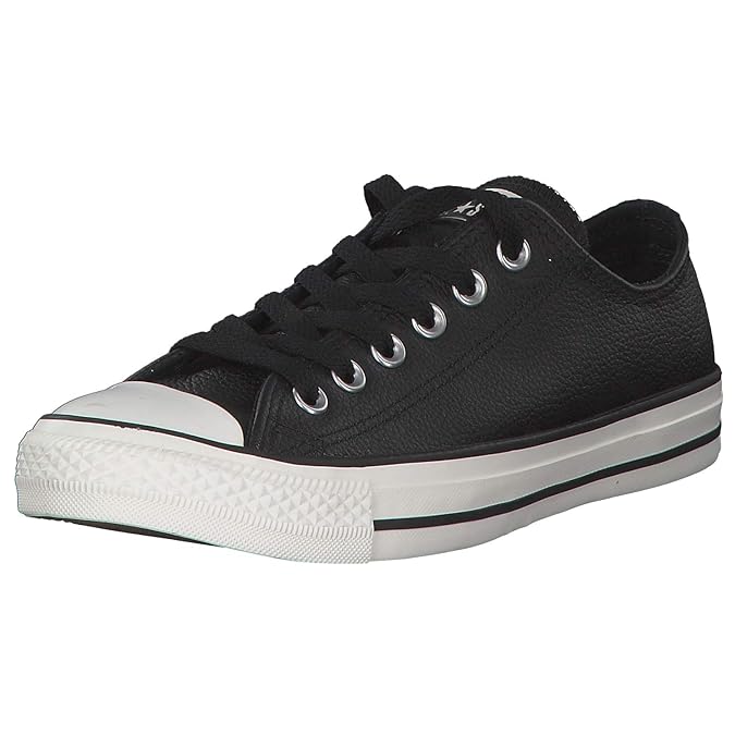 Converse Unisex-Erwachsene Chuck Taylor CTAS Ox Sneakers, Schwarz