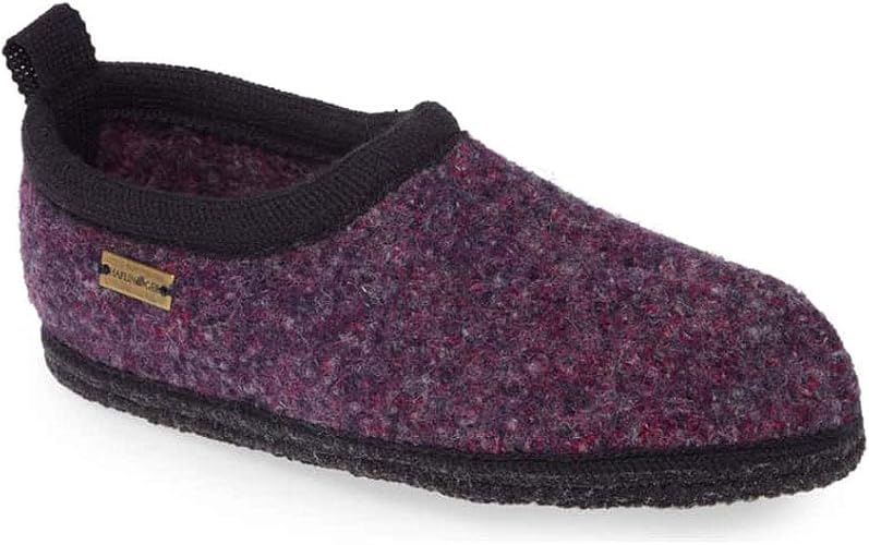 haflinger closed heel slippers
