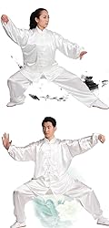 ZooBoo Unisex Korean Silk Tai Chi Uniforms Kung Fu