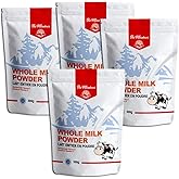 The Meadows Whole Milk Powder Multi pack, rBGH and rBST Free, Antibiotic Free, Product of Canada- (4 Packs)