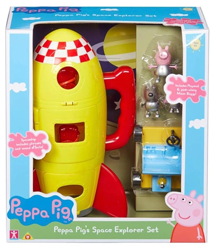 peppa pig spaceship explorer set
