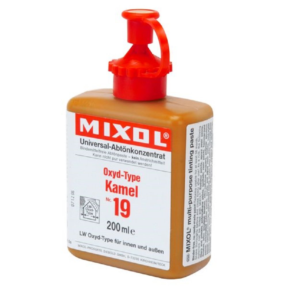 Mixol Universal Tints, Oxide Camel, #19, 200ml