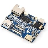 waveshare Nano Base Board (B) for Raspberry Pi Compute Module 5 Lite/eMMC,CM5 Mini Expansion Board,Integrate Multiple Peripheral Interfaces
