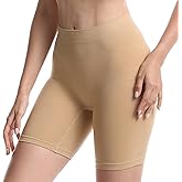 MELERIO Women's Slip Shorts, Comfortable Boyshorts Panties, Anti-chafing Spandex Shorts for Under Dress