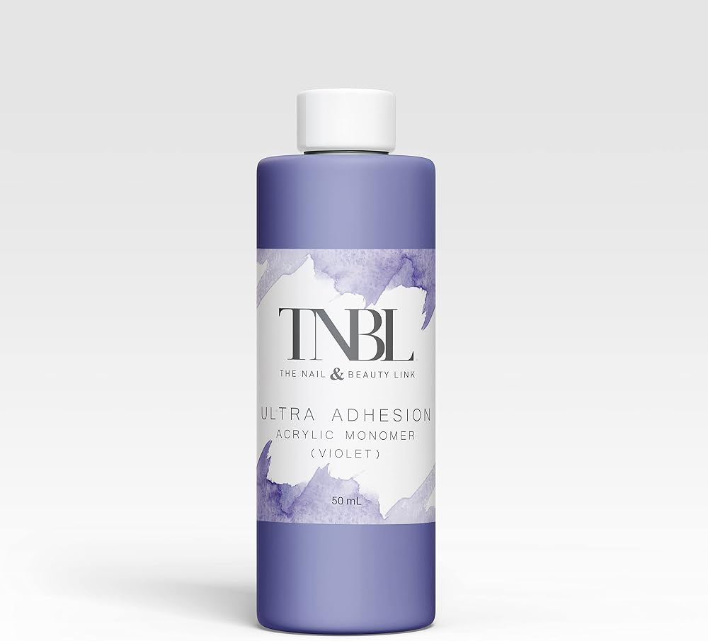TNBL Ultra Adhesive Professional Acrylic Monomer Liquid Purple 50ml Salon