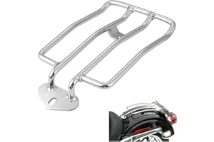DgNeLai Motorcycle Luggage Rack Rear Fender Rack Shelf Compatible with Harley Sportster XL883 1200 2004-2015