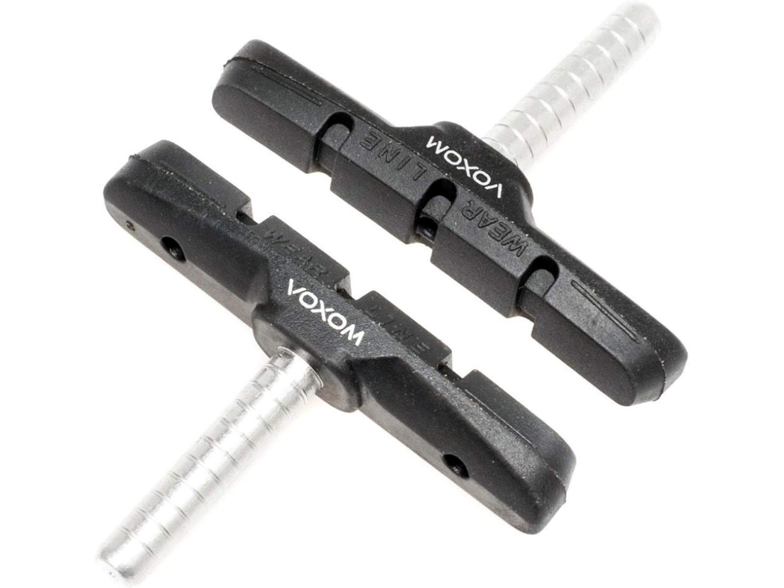 Voxom Brake Shoe Brs5 Black, MTB 70 mm Brake Pads, 70