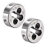 uxcell 5/16-18 UNC Round Die, Machine Thread Right