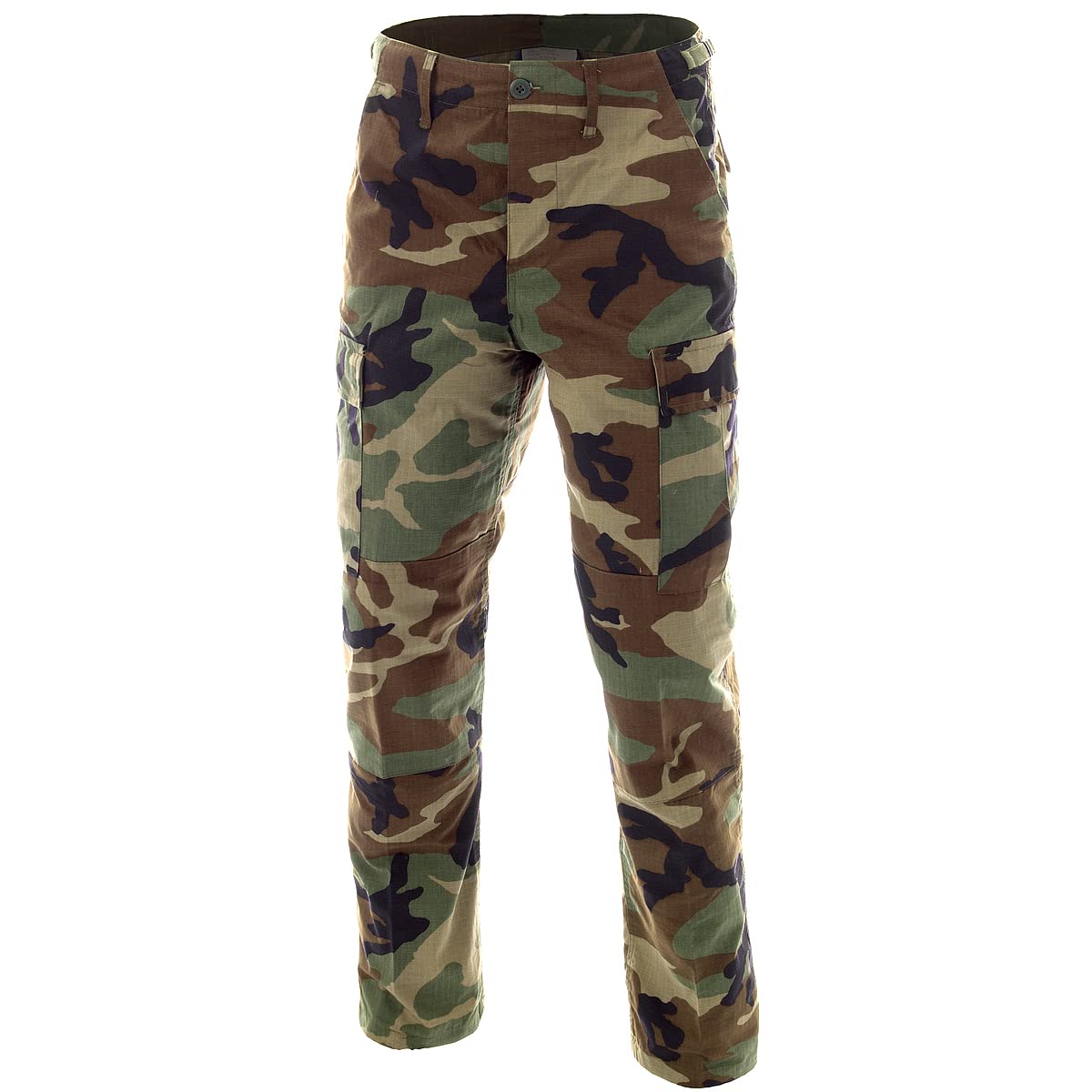 MFH BDU Combat Trousers Ripstop Woodland Size S