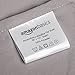 AmazonBasics Microfiber Sheet Set - Queen, Dark Grey
