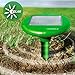 Vensmile Solar Powered Mole Repeller Repel Mole, Voles, Gopher, Mice and Rats