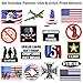 Hard Hat Stickers 50+ MEGA Pack, Tool Box Stickers and Decals, Funny Construction, Military, Veteran, Union, Patriotic USA Stickers for Adults, Make People Laugh at Work