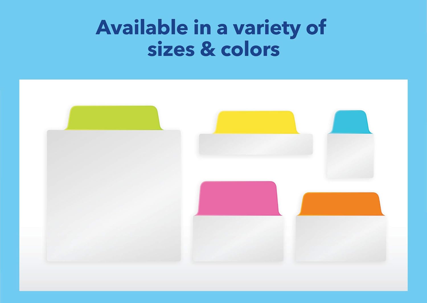 Avery Mini Ultra Tabs, 1" x 1.5", 2-Side Writable, Pastel Purple/Blue/Pink, 40 Repositionable Tabs (74761) : Office Products