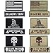 Creatrill Bundle 12 Pieces USA Flag Patch Tactical American Flag US United States of America Military Morale Patches Set for Caps,Bags,Backpacks,Tactical Vest,Military Uniforms