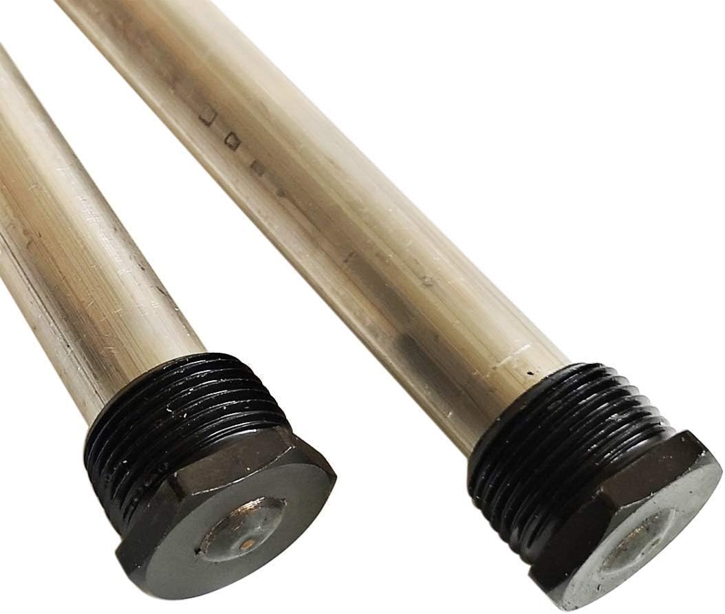 OZEK RV Water Heater Magnesium Anode Rod with PTFE Tape - Compatible with Suburban and Mor-Flo Water Heater Tanks - 9.25" Length ¾" NPT Threads (2 Pack) - - 