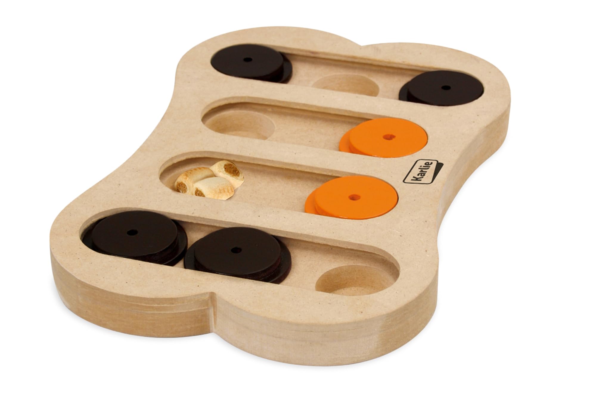 Karlie Wooden Brain Train Apollo L 30 cm W 20 cm H 2.5 cm