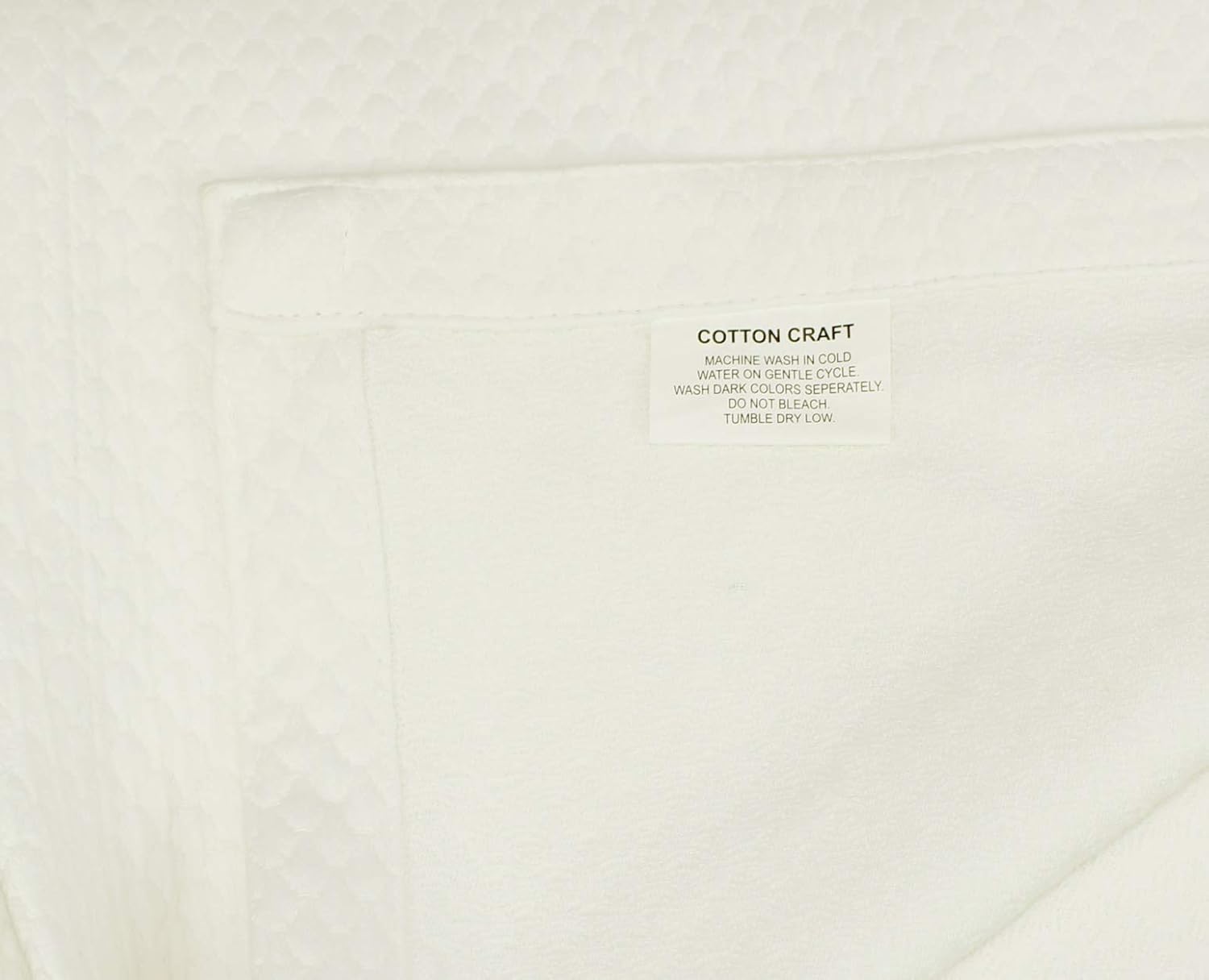 COTTON CRAFT - 100% Super Soft Premium Cotton Herringbone Twill Thermal Blanket - Full/Queen Grey: Home & Kitchen