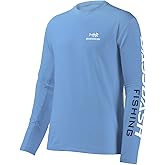 BASSDASH Fishing T Shirts for Men UV Sun Protection UPF 50+ Long Sleeve Tee T-Shirt