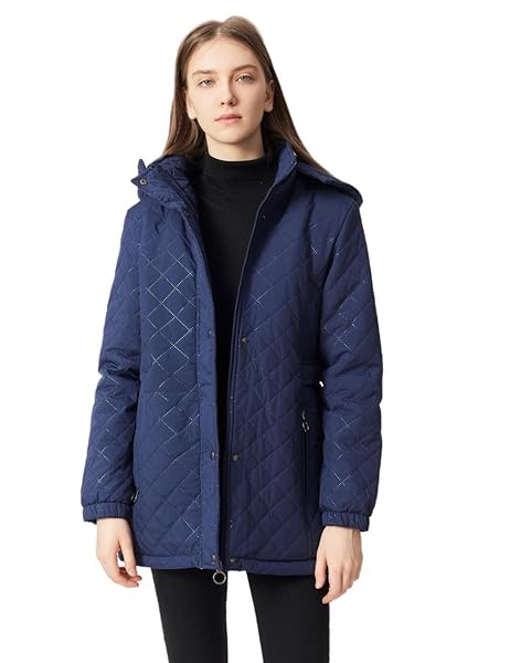 LQHHYLYX WOMENS FASHION HOODED THICKENED FLEECE WINTER SOFT...