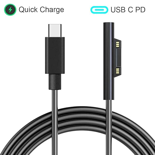 Surface Connect to USB-C Charging Cable Compatible with USB