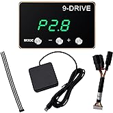 Throttle Response Controller,9 Drive Throttle Controller,Intelligent Electronic Racing Pedal Accelerator for JEEP JK Dodge RAM 1500