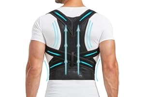 GZBBJ Back Brace and Posture Corrector for Men and Women Adjustable Back Straightener Posture Corrector, Scoliosis and Hunchback Correction, Spine Corrector, Support for Upper Lower Back Pain Relief
