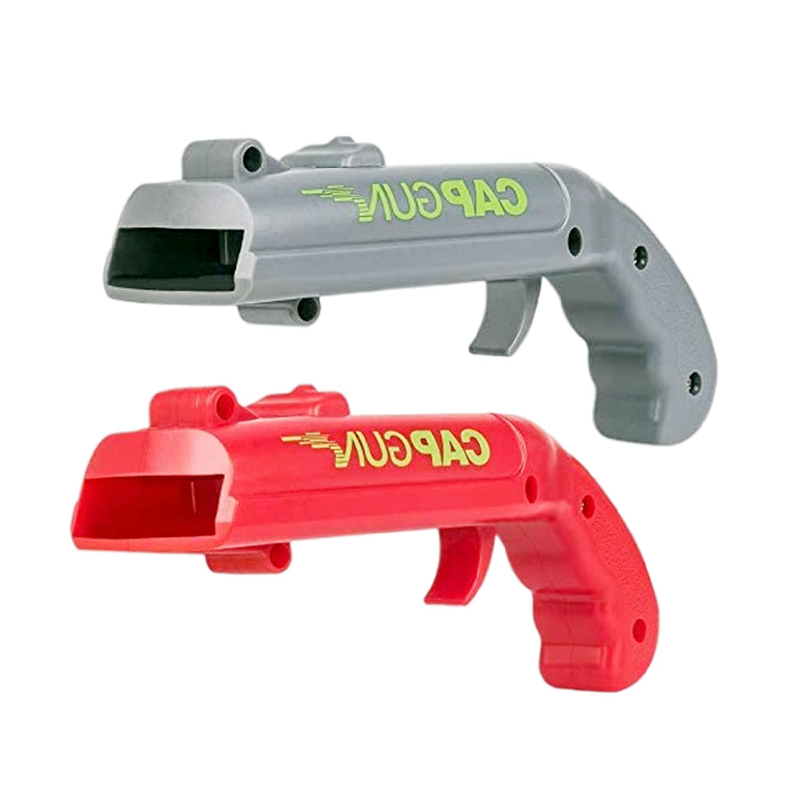 Beer Bottle Opener Cap Gun,2Pcs Bottle Top Gun Beer Opener,Funny Cap Gun Bottle Opener Launcher Shooter Beer Openers-Shoots Over 5 Meters for Bar Home Party Drinking Game Christmas Gifts