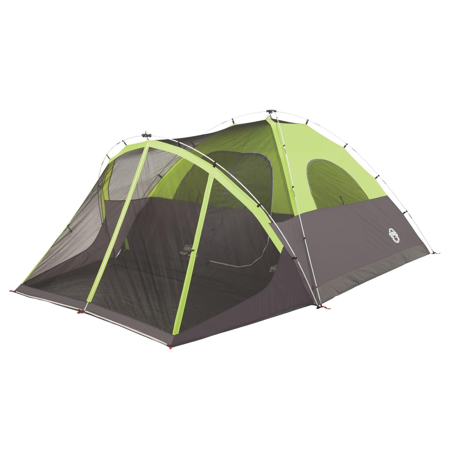 Amazoncom Coleman Steel Creek Fast Pitch 6 Person Dome Tent With