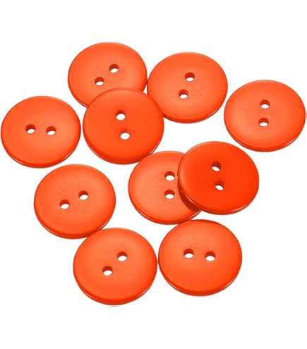 Wholesale Colorful Resin 4 Holes Button 18L Buttons For Shirt 1000pcs/bag Button
