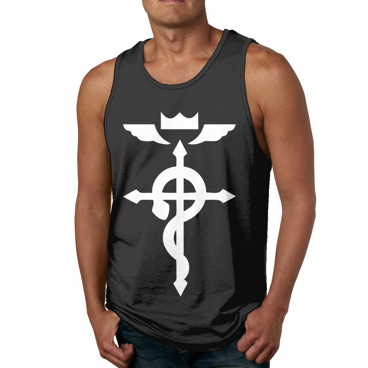 Nanakang Fullmetal Alchemist Flamel S Sleeveless Round