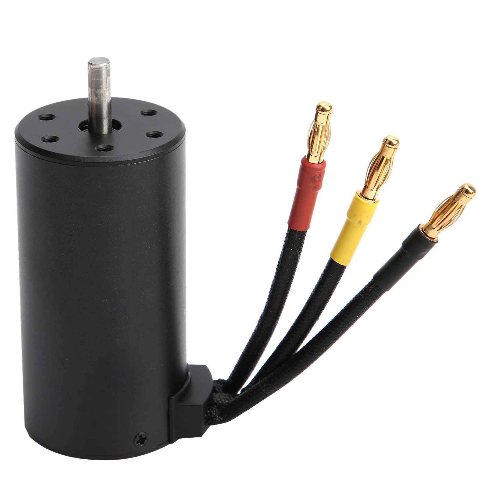 RiToEasysports 2150KV 4 Poles RC Brushless Motor 5mm Shaft RC Car Motor Compatible with 1/8 RC Off‑Road Car Model Car Accessories Model Car Accessories