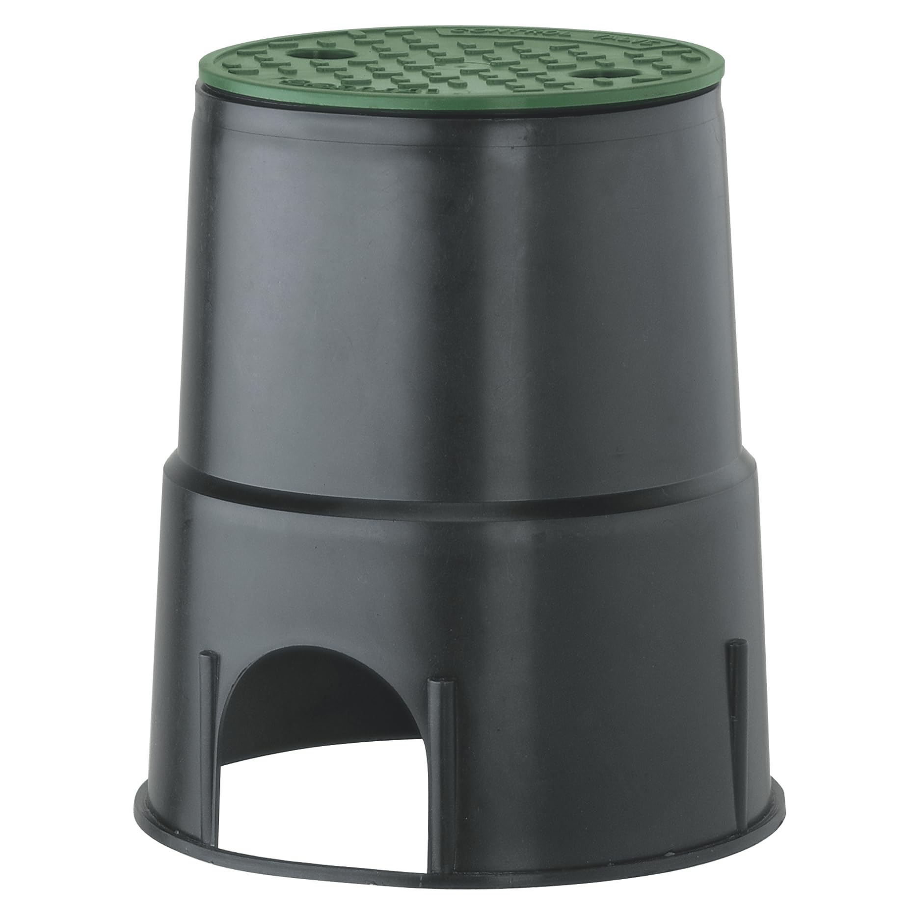 Gardena Valve Box, Small: Valve Box with lid for Installing The Pressure Reducer, Underground Assembly, Suitable for The Sprinklersystem, Blends in with The Surface of The Lawn (1290-20)
