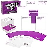 SCS Direct Inappropriate Minds - Hilarious Fill-in-The-Blank Party Game for (Most of) The Family - 60 Question & 199 Answer Cards - Ages 8+ Fun Game Night Kids, Tweens & Teens - Birthday Gift