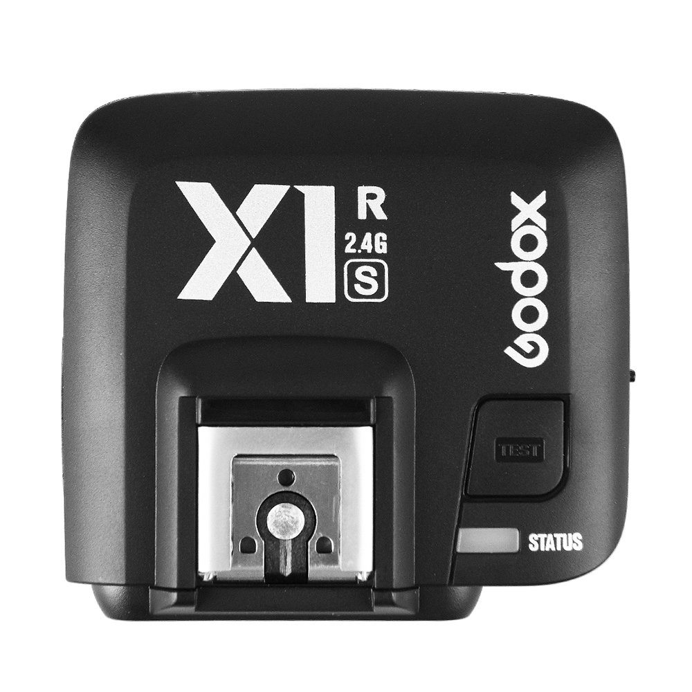 GODOX X1R-S 2.4G TTL High Speed Sync Wireless Remote Flash Receiver Compatible for Sony Camera with CONXTRUE USB LED (X1R-S Receiver)
