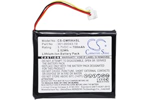 700mAh Replacement Battery for Garmin Delta, Delta XC Remote Dog Training Collar, +VINTRONS Coaster