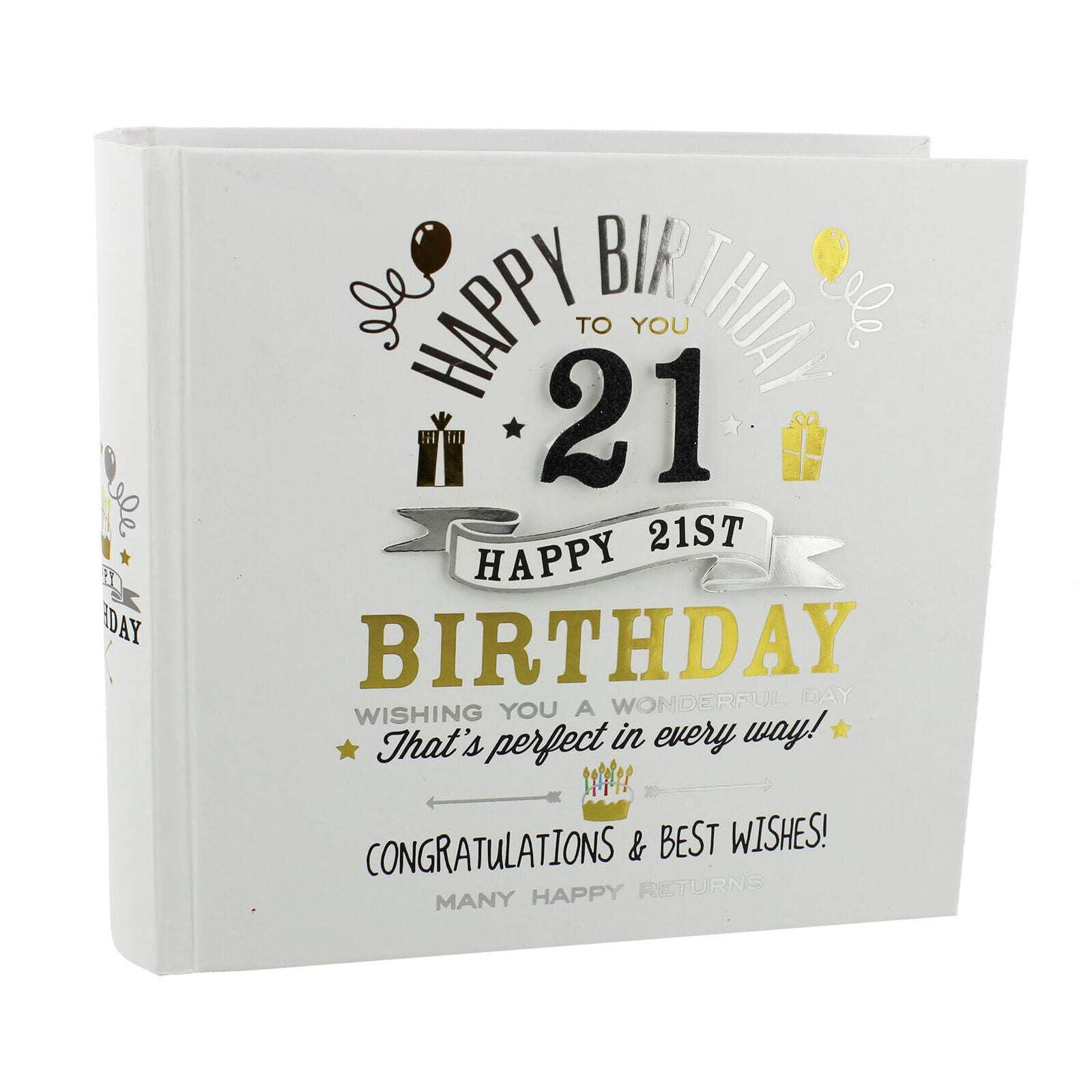 Signography 21st Birthday Photo Album 4x6 (FL29921)