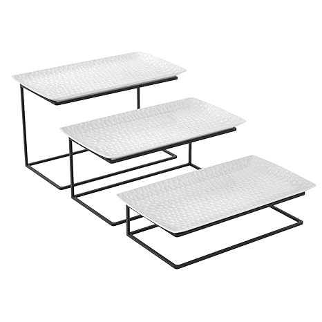 Amazon.com: Love-KANKEI - Bandeja de servir con 3 niveles de ...