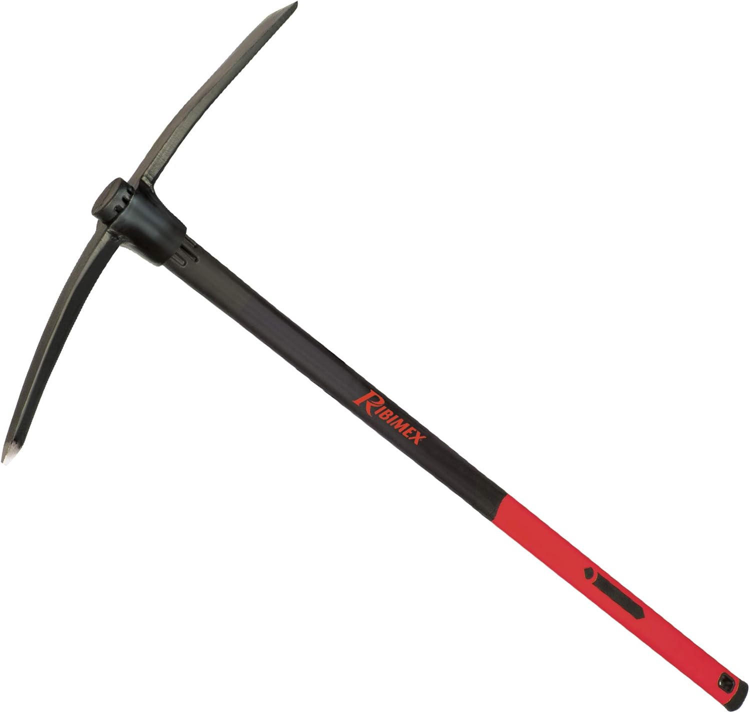 Ribimex PROJTPI15 Spitzhacke, 1.5 kg, 91 cm, Schwarz/Rot, 0.123x0.123x0.123 cm