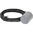 Little Giant RFSN-6 115-Volt, Maximum 13-Amp - 1/2 HP, Pump Down Piggyback Tethered Float Switch for Pond, Sump, Sewage or Effluent Systems, 10-Ft. Cord, Grey, 599118
