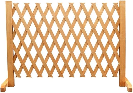 YINUO Cercos Jardín poste de la cerca de la pantalla Madera Jardín ...
