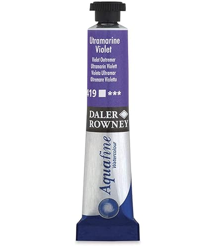 Daler Rowney Aquafine Watercolour Paint Tube - Quinacridone Magenta 8ml Professional Artist Quality