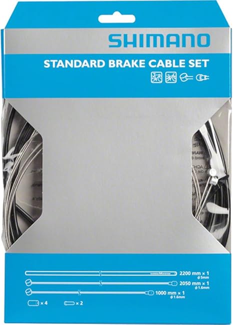 shimano road brake cable set