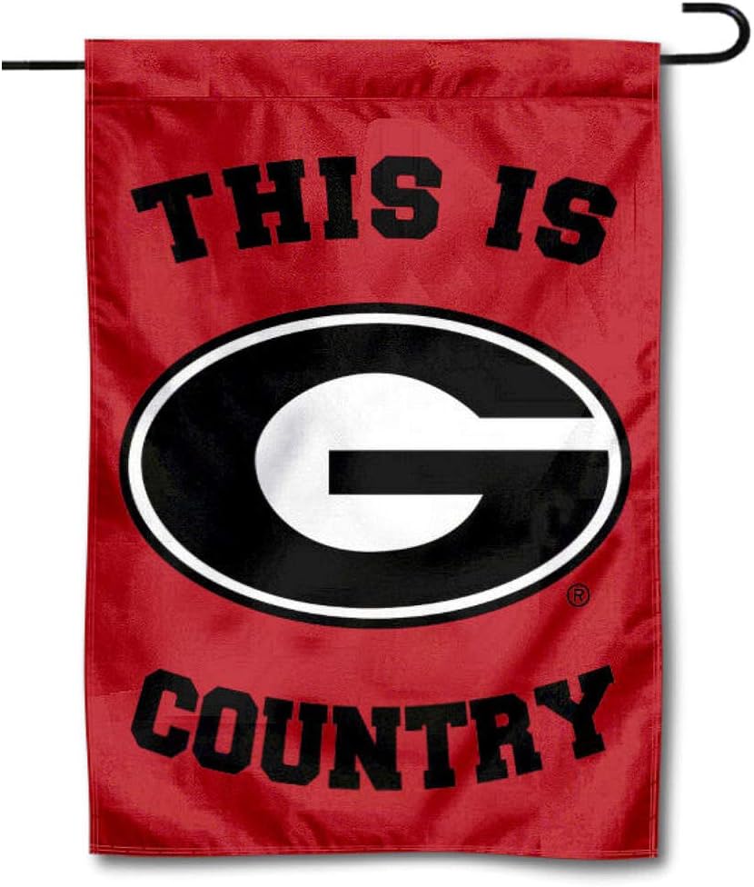 College Flags & Banners Co. Georgia Bulldogs This is Bulldog Country Garden Flag