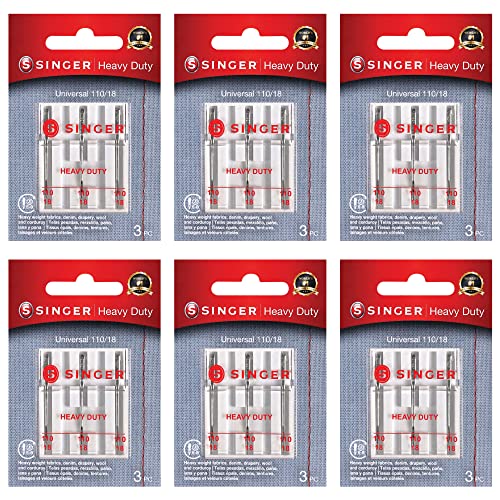 SINGER Sewing Machine Needles, 1Pack, Size 18 3/Pkg Pricepulse