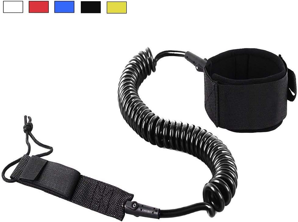 Sup Ankle Strap, 10ft Coiled Sup Leash Calf, Stand Up