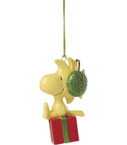 Amazon.com: Lenox 894766 Snoopy Ringing Bell Ornament, Christmas