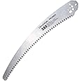 Universal Type Saw Blade, Suitable for the Models of Most Brand, Pole Pruner Blade Replacement, Razor-Sharp Curved Blade Saw, Steel Blade with High Hardness and Sharpness, 15.5 inches Length