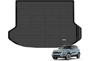 ANBINGO® Cargo Liner for KIA Seltos 2024 2025 TPE All Weather Car Mats Waterproof Non-Slip Mat Full Sets, 2024 2025 Seltos S丨LX丨EX丨SX丨X-Line, (Only for U.S.A. and Canada Seltos)