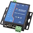 Dual Port Server Industrial Serial RS232 RS485 to Ethernet Converter Modbus RTU to TCP Multiple Working Modes Support TCP/UDP Server/Client and HTTPD Client