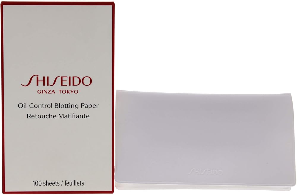 Shiseido Oil-Control Blotting Paper 100 Sheets - Absorbs Shine